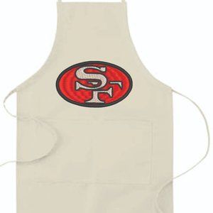 SanFransico football embroidered apron